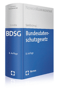 Abbildung von: Bundesdatenschutzgesetz - Nomos