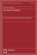 Cover: Personale Gleichheit - Nomos