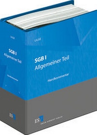 Abbildung von: SGB I Allgemeiner Teil - Erich Schmidt Verlag