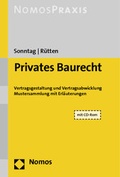 Cover: Privates Baurecht - Nomos