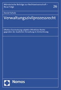 Abbildung von: Verwaltungszivilprozessrecht - Nomos