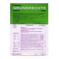 Abbildung von: Europäische Grundrechte-Zeitschrift - EuGRZ - N.P. Engel Verlag