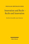 Cover: Innovation und Recht - Recht und Innovation - Mohr Siebeck