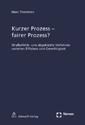 Cover: Kurzer Prozess - fairer Prozess? - Nomos