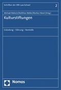 Cover: Kulturstiftungen - Nomos