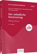 Cover: Der m&uuml;ndliche Kurzvortrag - Sch&auml;ffer-Poeschel