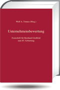 Cover: Unternehmensbewertung - C.F. M&uuml;ller