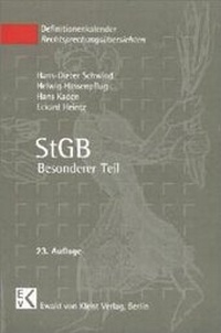 Enlarge image Cover: StGB Besonderer Teil - Ewald v. Kleist-Verlag