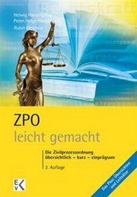Abbildung von: ZPO - leicht gemacht - Ewald v. Kleist-Verlag, Berlin