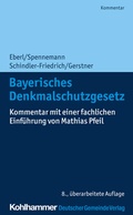 Cover: Bayerisches Denkmalschutzgesetz - Deutscher Gemeindeverlag