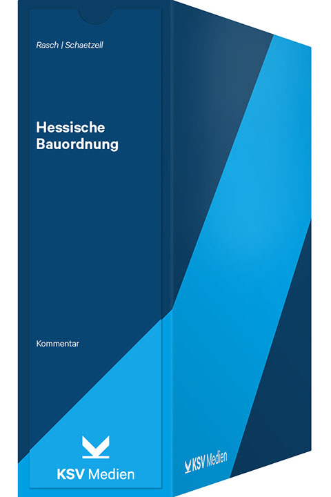 Hessische Bauordnung (HBO) Rasch Schweitzer Fachinformationen