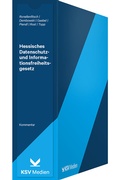 Abbildung von: Hessisches Datenschutz- und Informationsfreiheitsgesetz - Kommunal- und Schul-Verlag