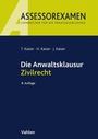 Bild: Die Anwaltsklausur Zivilrecht - Vahlen