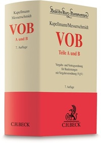 Enlarge image Cover: VOB Teile A und B - C.H.BECK