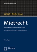 Cover: Mietrecht - Nomos