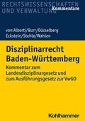 Cover: Disziplinarrecht Baden-W&uuml;rttemberg - Kohlhammer