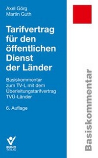 Abbildung von: Traifvertrag für den öffentlichen Dienst der Länder - Bund-Verlag