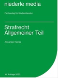 Cover: Karteikarten Strafrecht AT - 2022 - niederle media