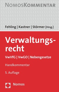 Abbildung von: Verwaltungsrecht - Nomos