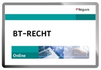Abbildung von: BT-Recht - Reguvis Fachmedien