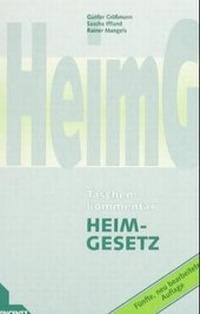 Abbildung von: Taschenkommentar zum Heimgesetz (HeimG) - Vincentz Network