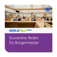 Bild: Souver&auml;ne Reden f&uuml;r B&uuml;rgermeister - WEKA