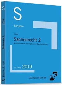 Enlarge image Cover: Skript Sachenrecht 2 - Alpmann Schmidt