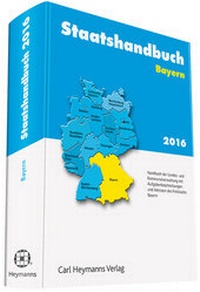 Abbildung von: Staatshandbuch Bayern 2016 - Carl Heymanns Verlag