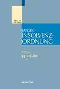 Cover: Insolvenzordnung - De Gruyter