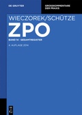 Cover: Gesamtregister - De Gruyter