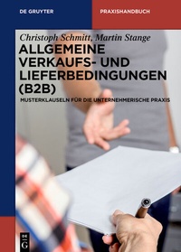 Abbildung von: Allgemeine Verkaufs- und Lieferbedingungen (B2B) - De Gruyter