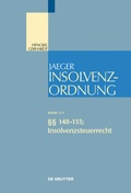 Cover: Insolvenzordnung - De Gruyter