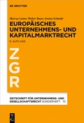 Cover: Europ&auml;isches Unternehmens- und Kapitalmarktrecht - De Gruyter