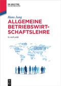 Cover: Allgemeine Betriebswirtschaftslehre - De Gruyter Oldenbourg