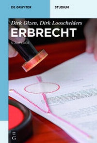 Enlarge image Cover: Erbrecht - De Gruyter