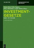 Cover: Investmentgesetze - Band 1 - De Gruyter