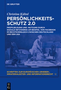 Abbildung von: Persönlichkeitsschutz 2.0 - De Gruyter