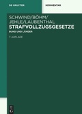 Cover: Strafvollzugsgesetze - De Gruyter