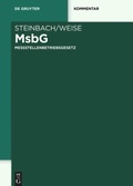 Cover: Messstellenbetriebsgesetz - De Gruyter
