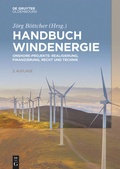 Cover: Handbuch Windenergie - De Gruyter Oldenbourg