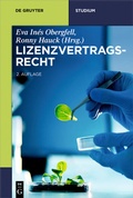Cover: Lizenzvertragsrecht - De Gruyter