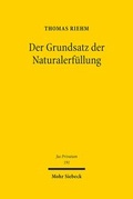 Bild: Der Grundsatz der Naturalerfuellung - Mohr Siebeck