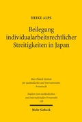 Cover: Beilegung individualarbeitsrechtlicher Streitigkeiten in Japan - Mohr Siebeck