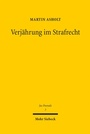 Cover: Verjährung im Strafrecht - Mohr Siebeck
