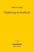 Cover: Verj&auml;hrung im Strafrecht - Mohr Siebeck