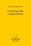 Bild: Das R&uuml;ckgew&auml;hrschuldverh&auml;ltnis - Mohr Siebeck