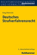 Cover: Deutsches Strafverfahrensrecht - Kohlhammer