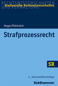 Abbildung von: Strafprozessrecht - Kohlhammer