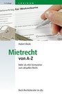 Cover: Mietrecht von A-Z - C.H.BECK
