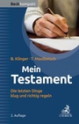 Cover: Mein Testament - C.H.BECK